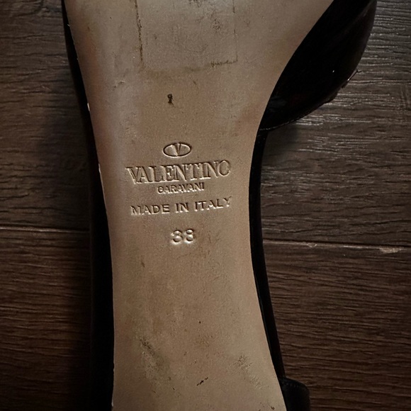 Valentino Rockstud Open Toe Pumps - Picture 5 of 5